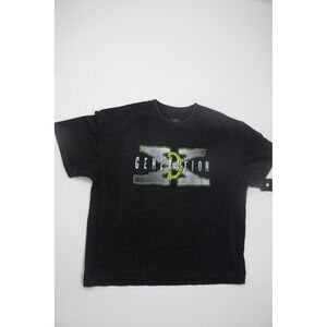 WWE PacSun D-Generation X Graphic Tee Large Black Cotton Wrestling Streetwear